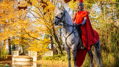 Svatý Martin přijíždí do Slatiňan | © Lucie Macáková, nepodléhá CC