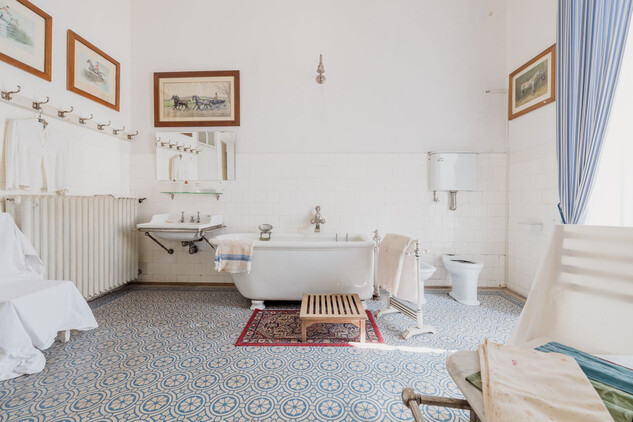 Zámek Slatiňany, velká koupelna, foto NPÚ, nepodléhá CC